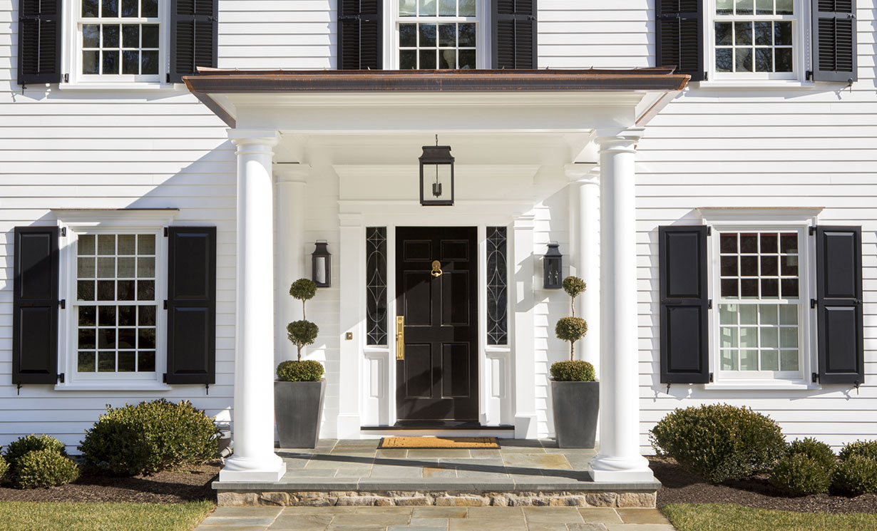 Colonial Front Porch Remodel