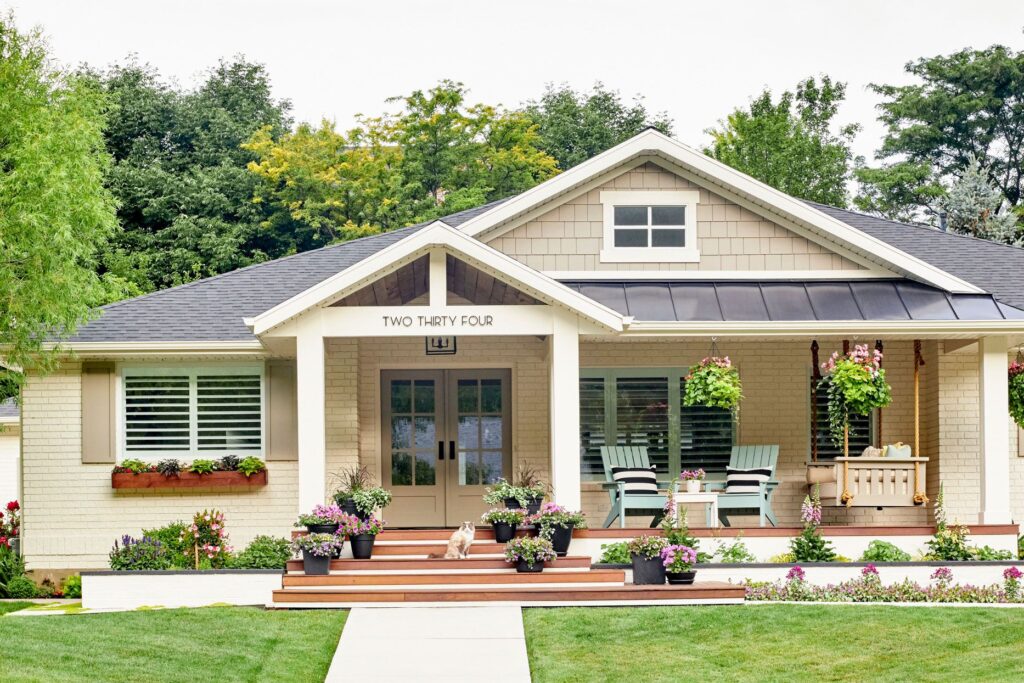 Farmhouse Front Porch Remodel